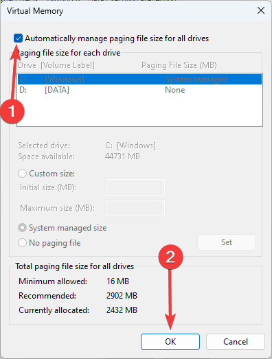 page fault in nonpaged area windows 11