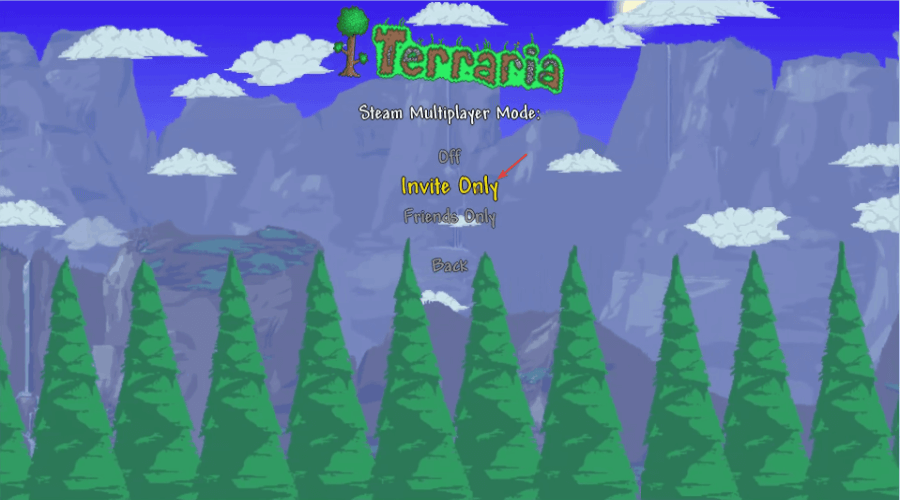 click invite only terraria
