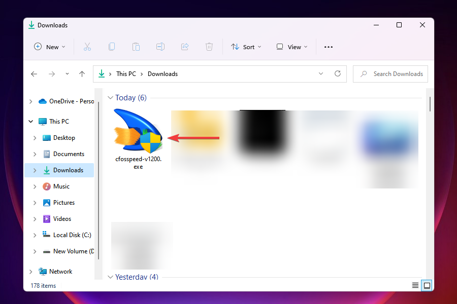 Launch cFosSpeed installer