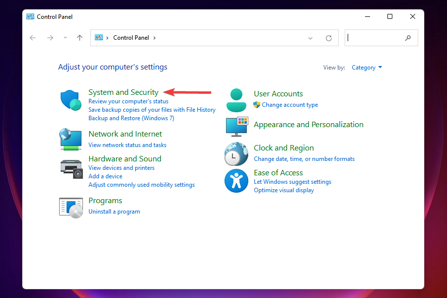 System and Security