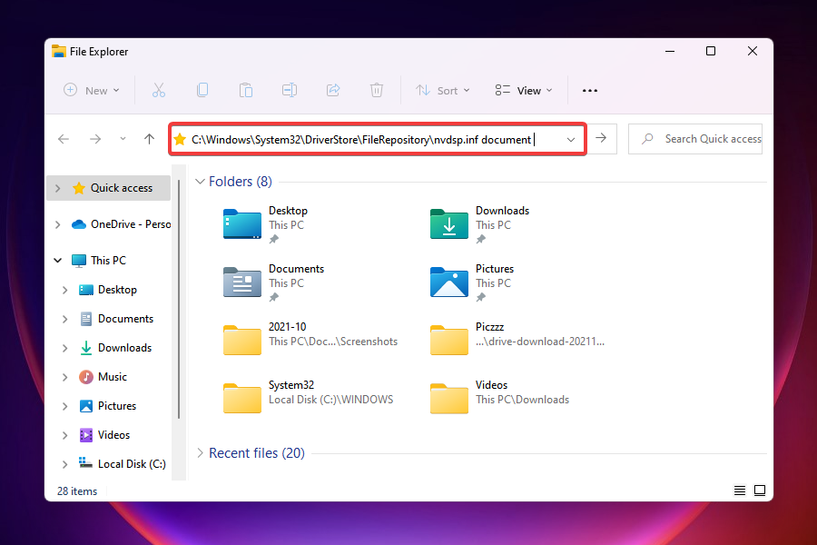 Check and delete the Nvidia driver files