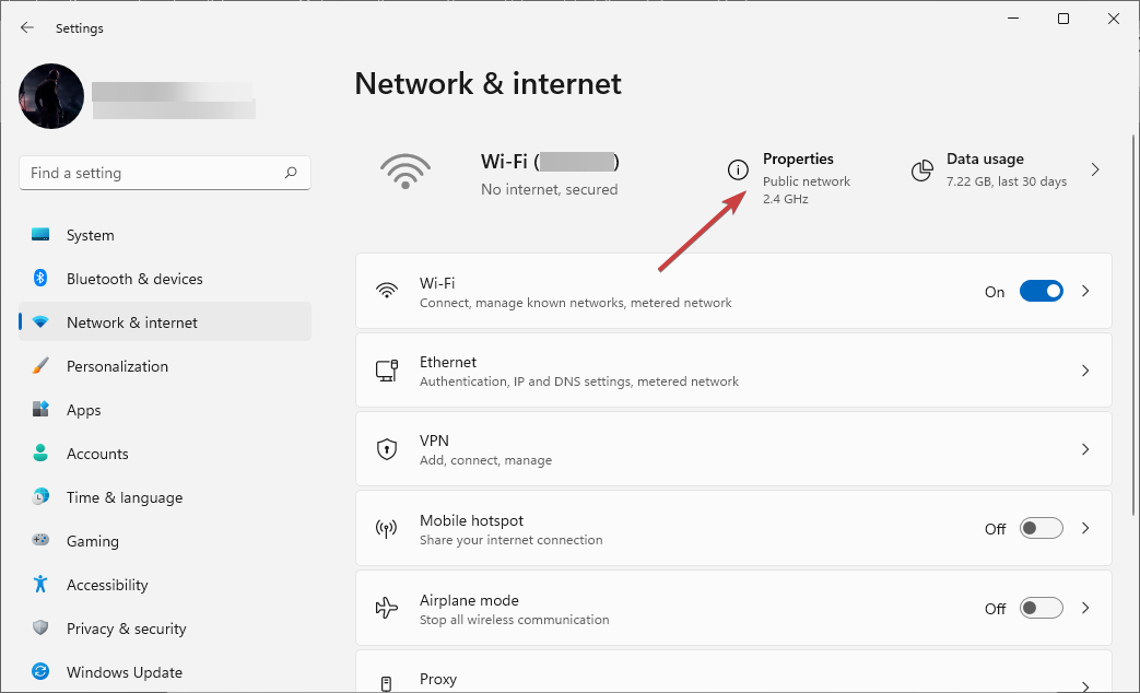 network-properties in halo infinite windows 11