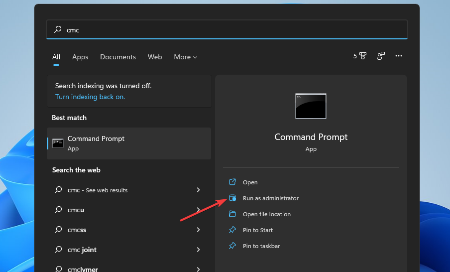 Run as administrator option windows 11 vpn not working