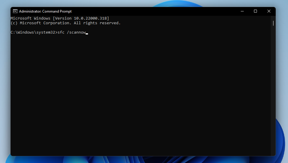 cmd sfc scan