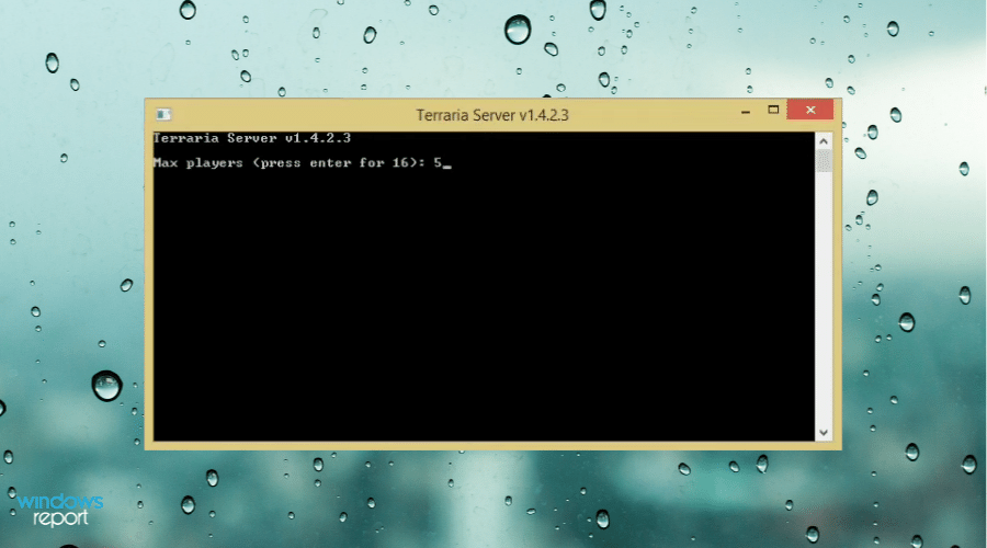 configuring terraria server ss 2