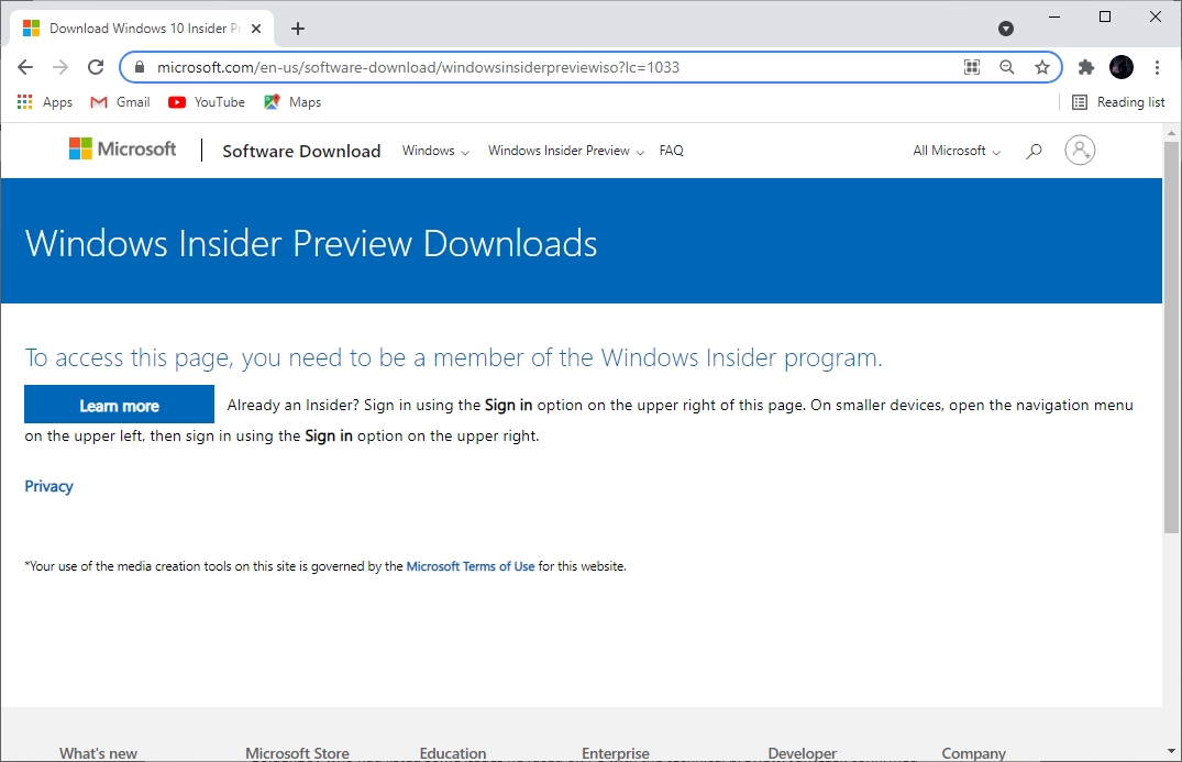 windows-insider-page in halo infinite windows 11