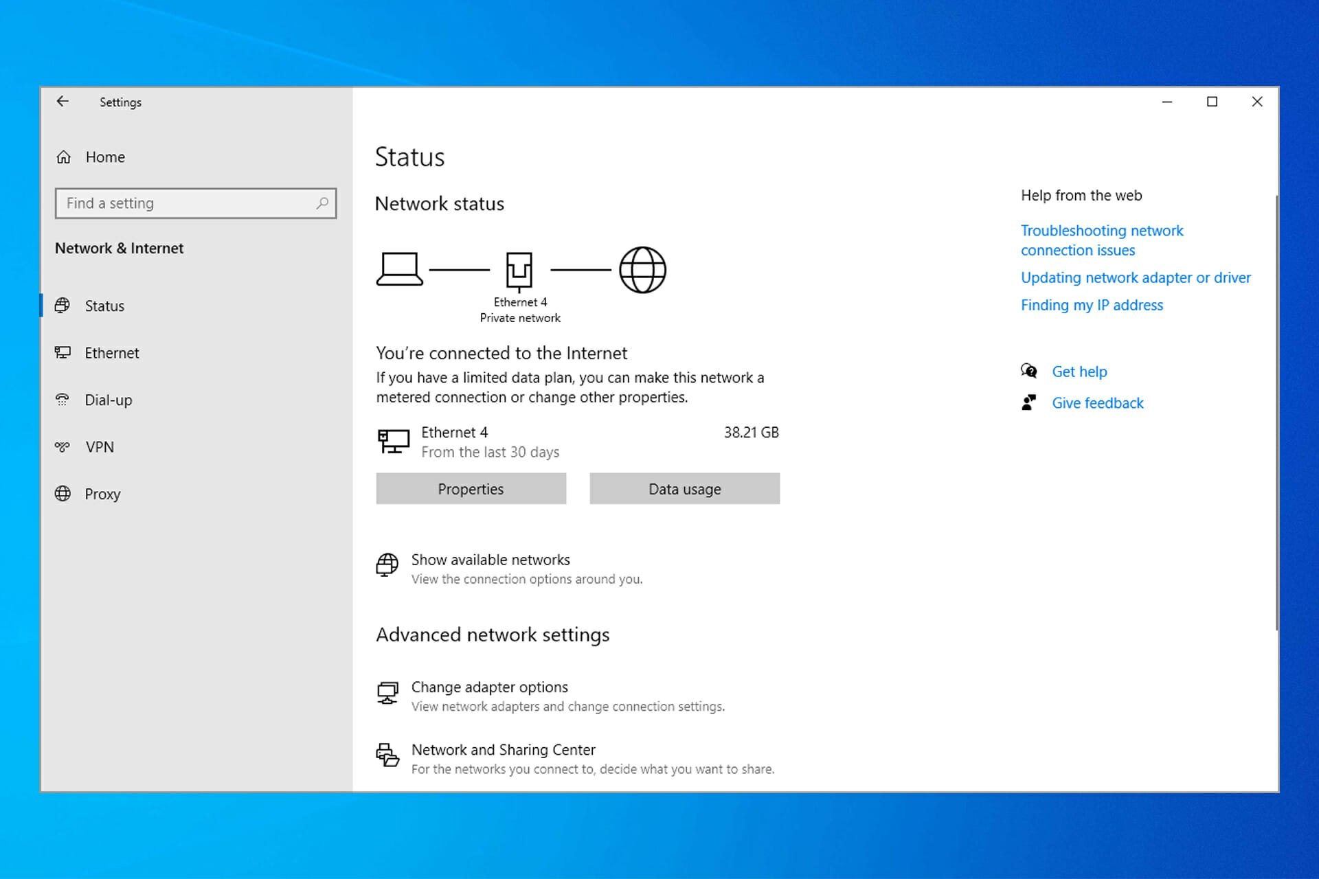 Ethernet not working in Windows 10 11