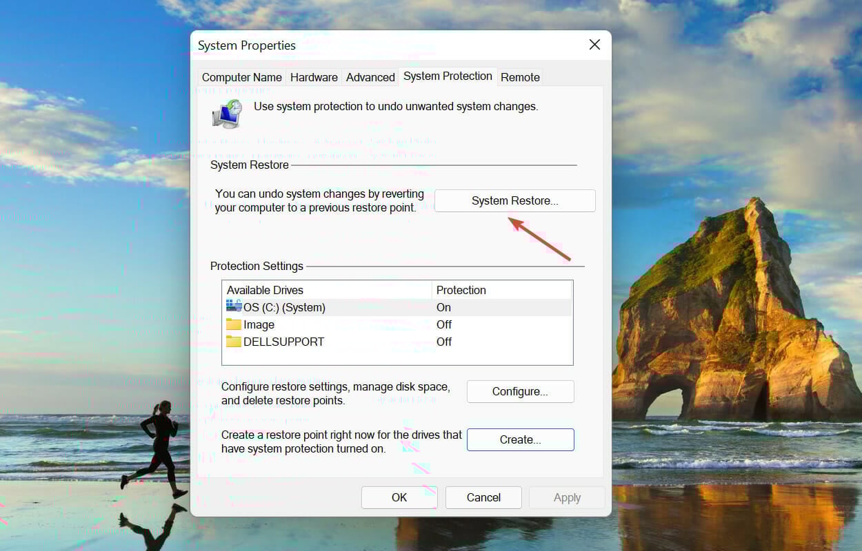 System restore