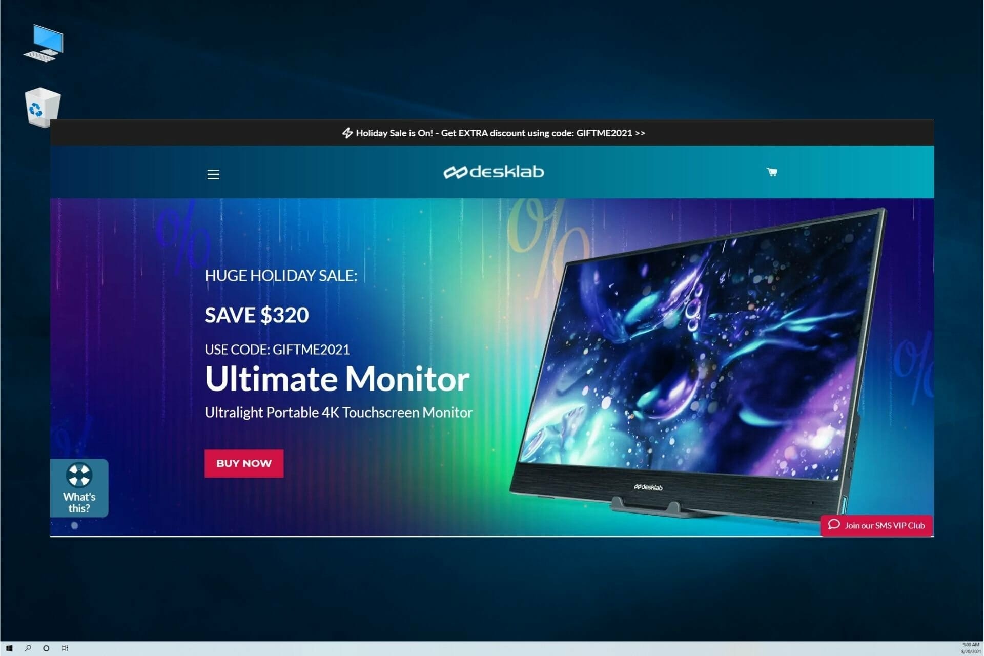 Desklab ultimate monitor press release