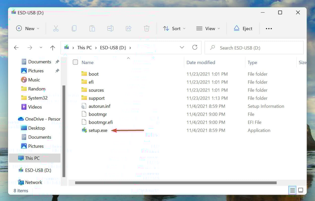 Avvia la configurazione