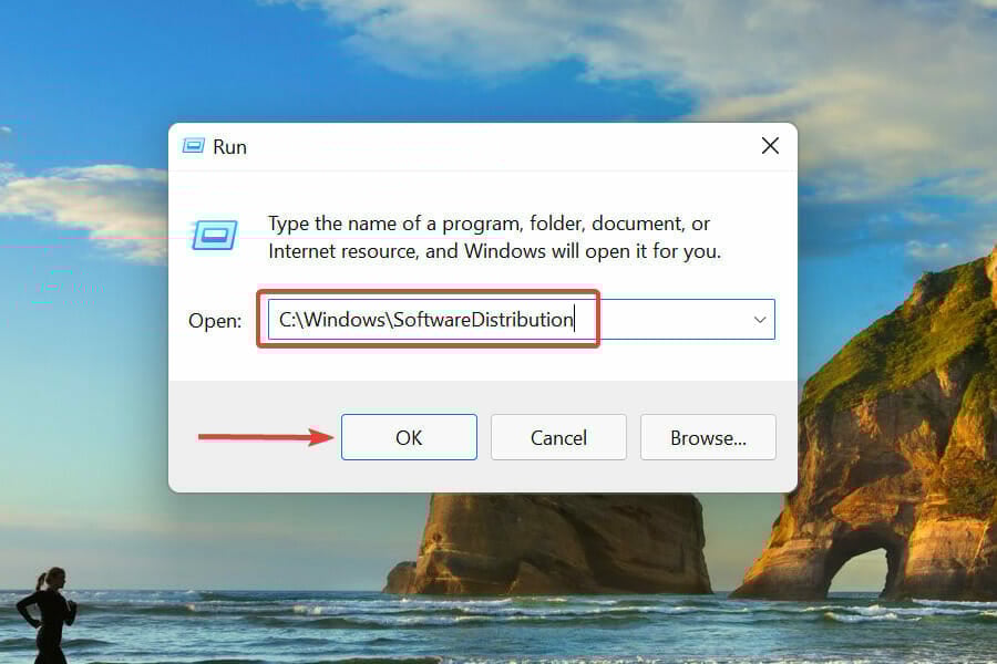 Launch Software Distribution folder