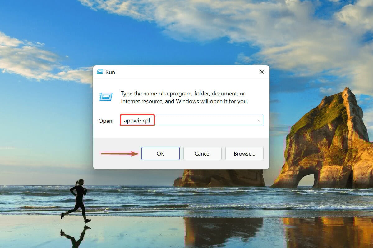 Launch Programs & features