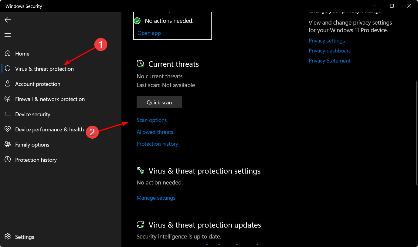 virus-scan msvcr110.dll missing windows 11