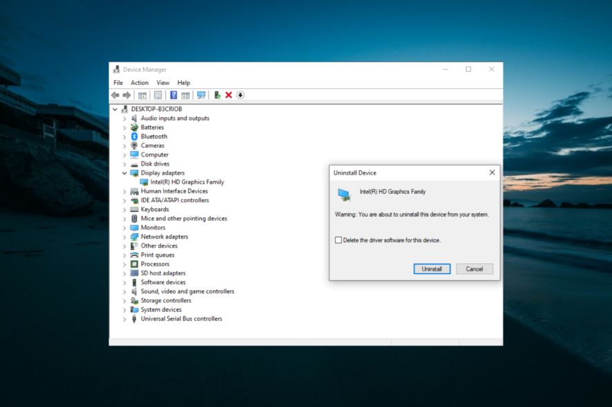 windows 10 black screen without ccursor