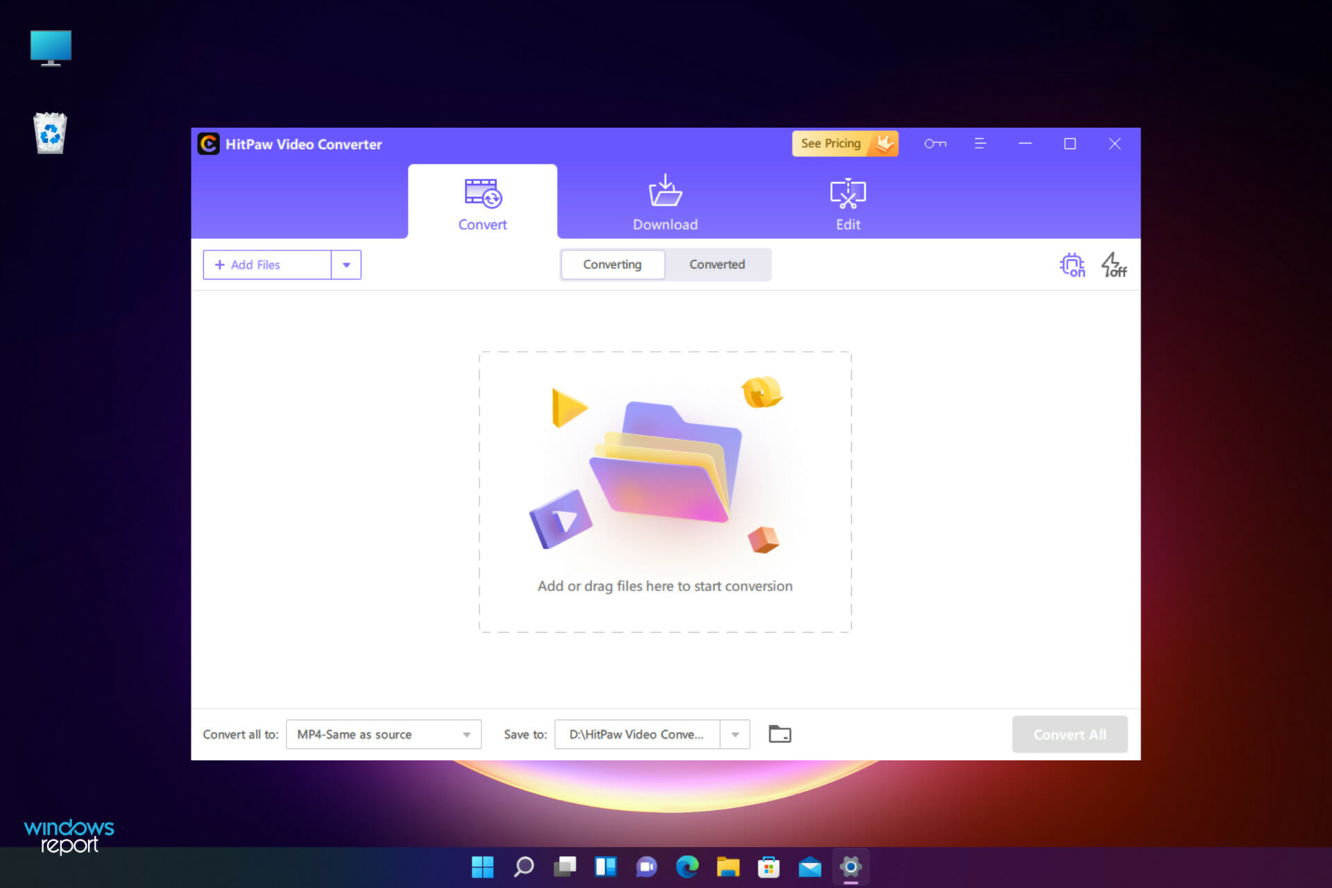 HitPaw Video Converter software