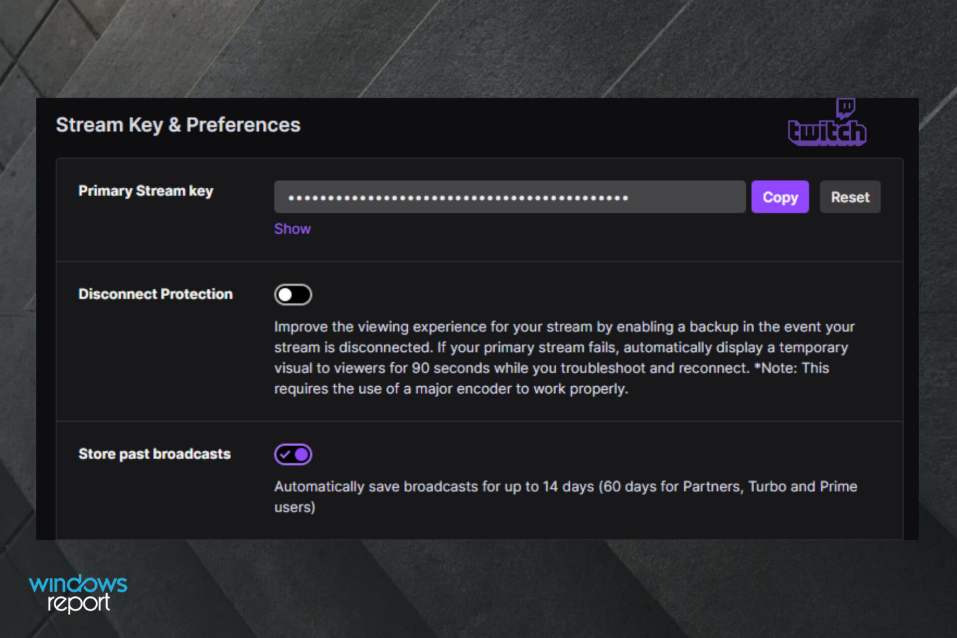 Twitch failed to retrieve stream key: Follow this guide