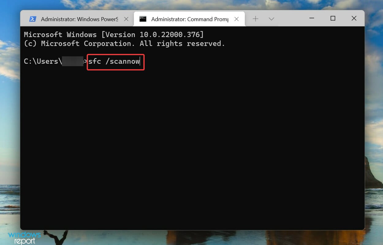 run SFC scan to fix 0x80071AB1