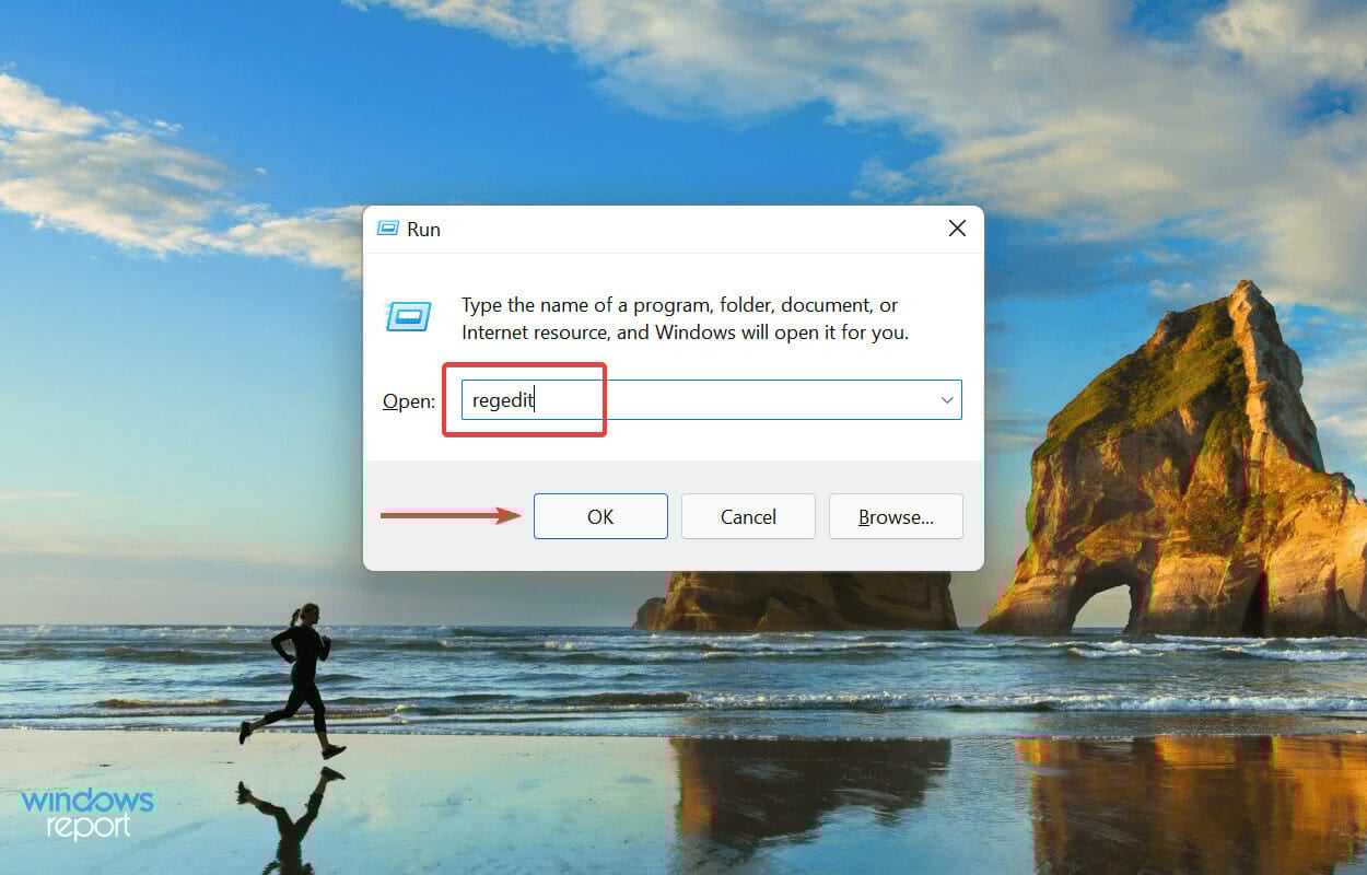 Launch Registry to fix windows 11 not using all ram