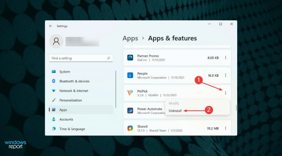 Uninstall app to fix xbox app stuck at preparing 