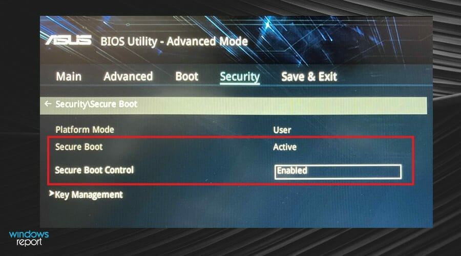 secure boot