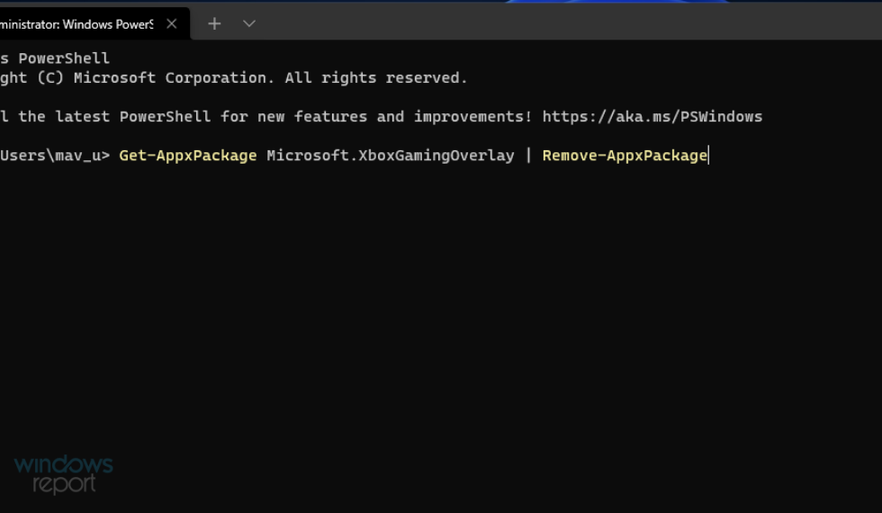 Remove Xbox Game Bar command disable dvr windows 11