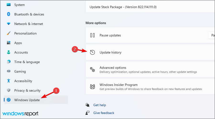 updates history windows 11