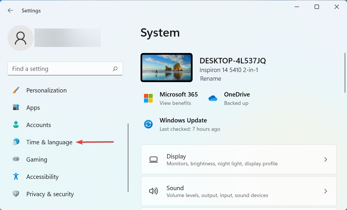 Time & language to fix msedgewebview2.exe high cpu