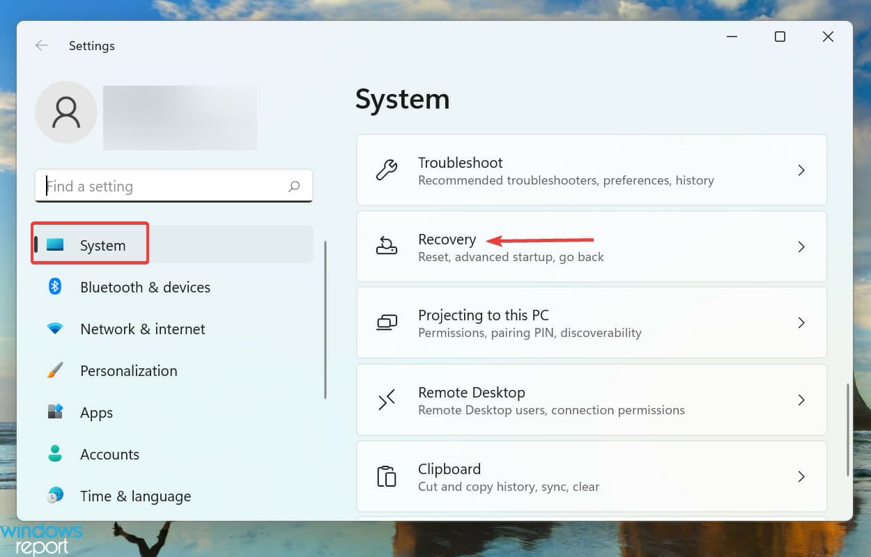 Recovery to undo system restore windows 11