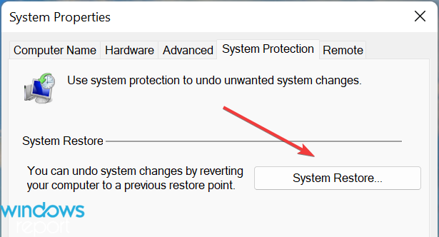 System Restore