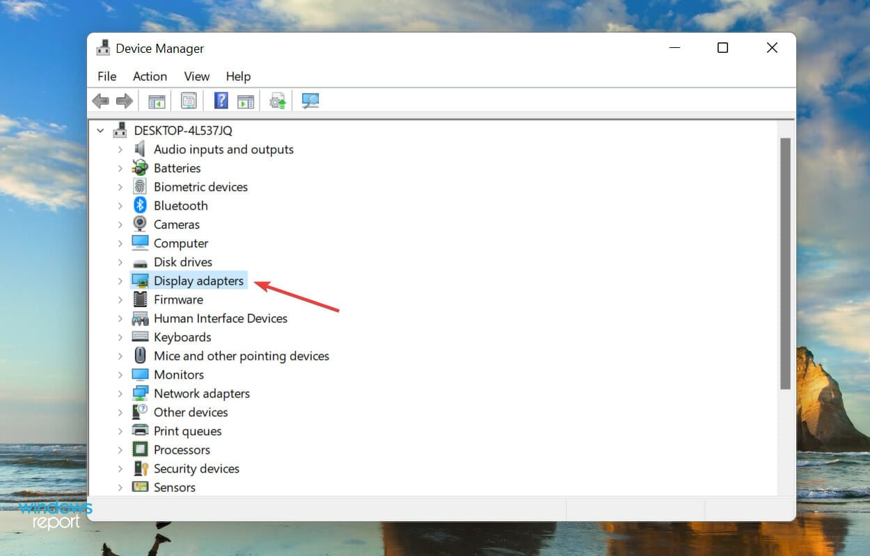 Display adapter to fix Night Light not turning off Windows 11
