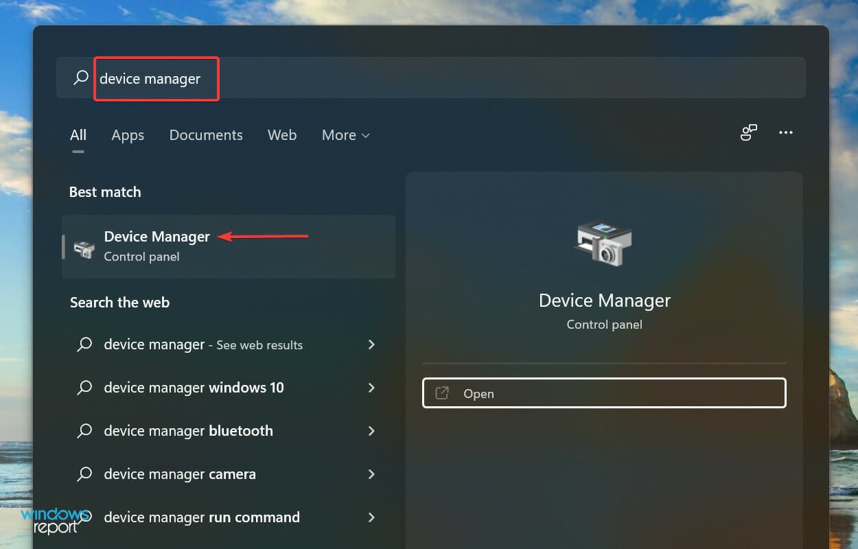 Launch Device Manager