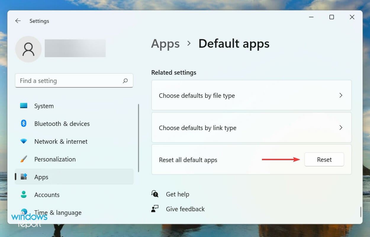 Ripristina tutte le app predefinite su Windows 11 e rimuovi l'associazione dei file