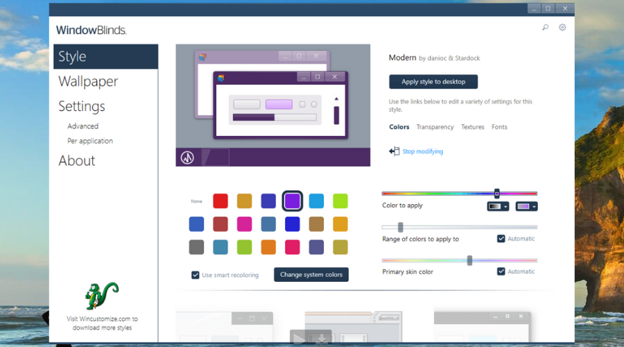 desktop customization software