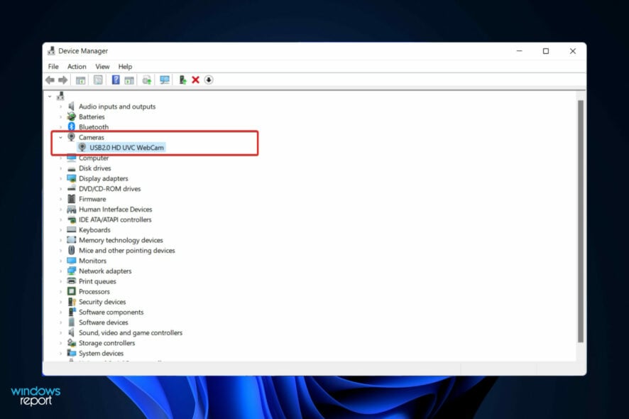 camera-driver integrated camera driver for windows 11