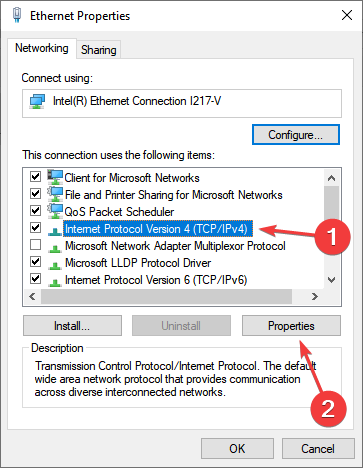 IPv4 properties