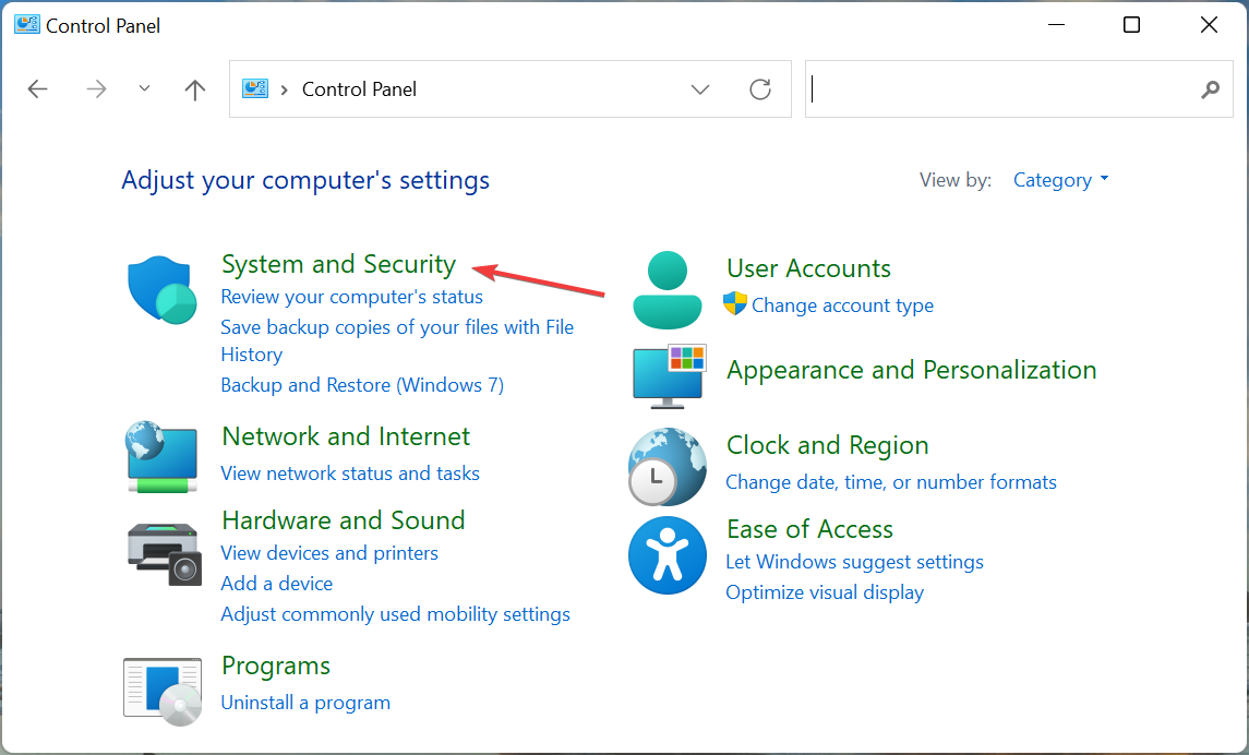 System and security