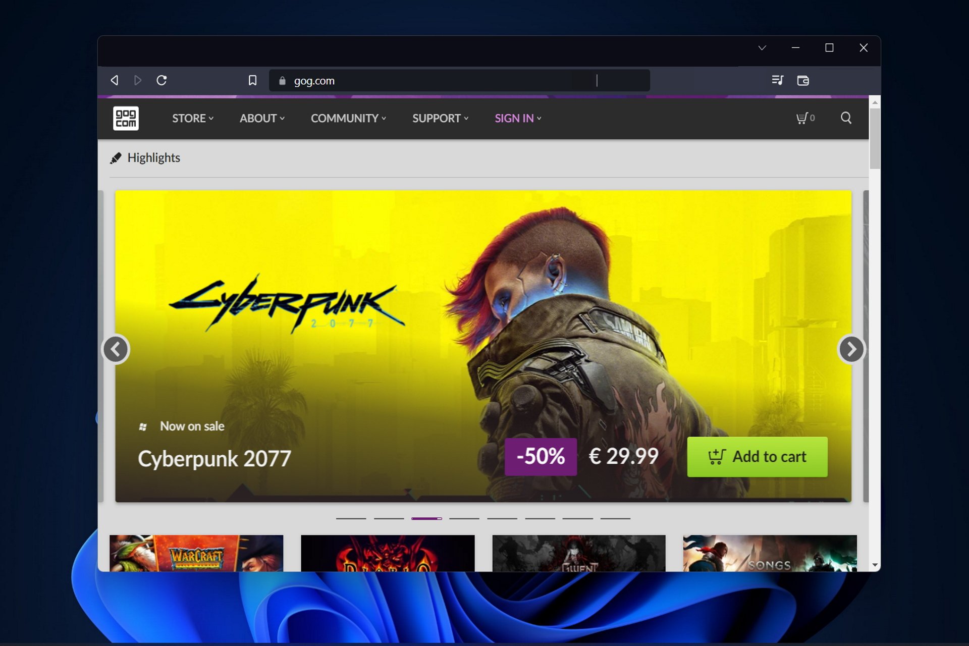 gog-w11 add gog games steam