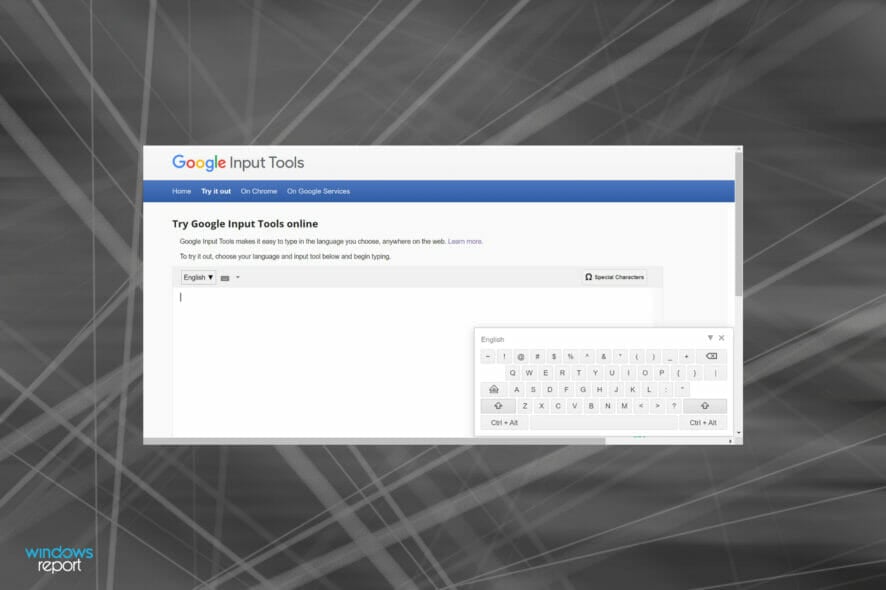 Use Google Input Tools for Windows 11