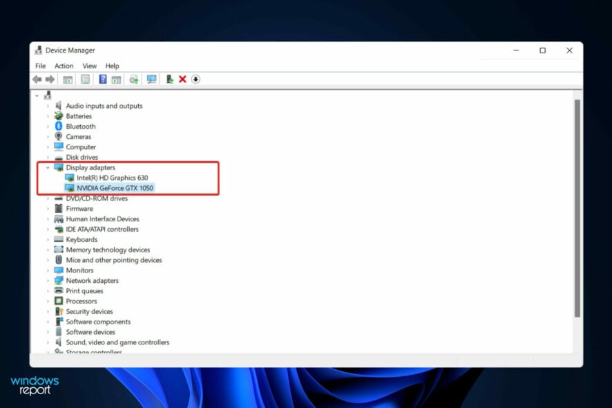 nvidia nvidia graphics card not detected windows 11