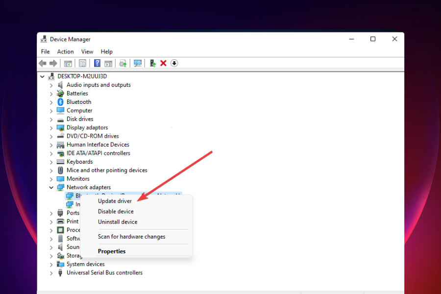 driverul de actualizare Windows