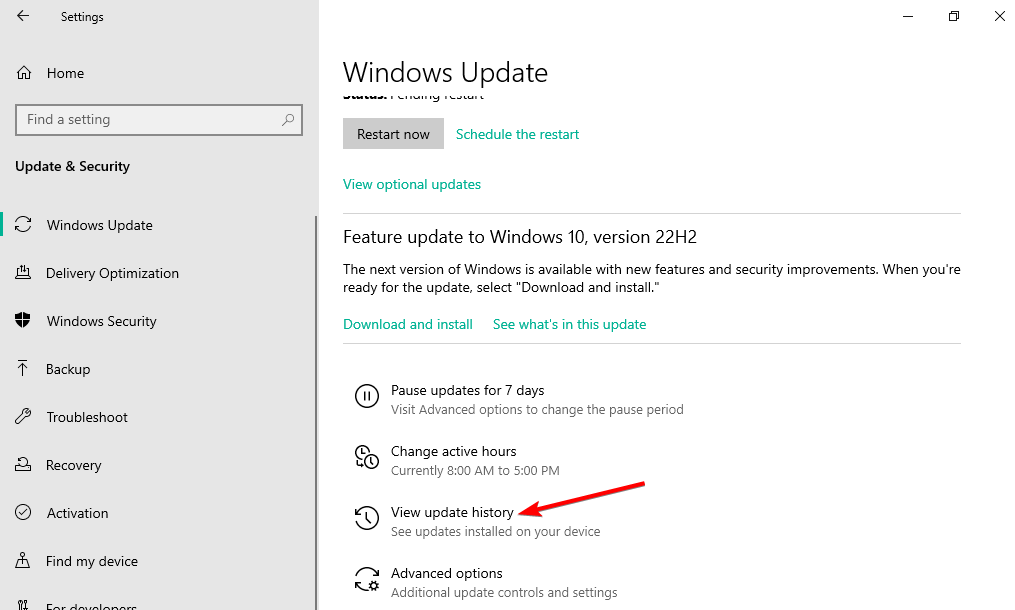 update-history-w10 programs keep crashing windows 10