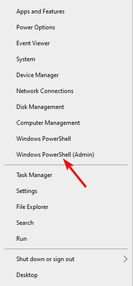 windows-powershell-admin-option windows 10 photo viewer not working