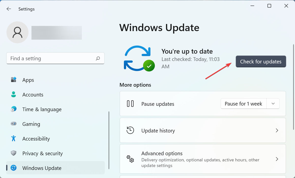 Check for updates to fix steam compatibility mode error