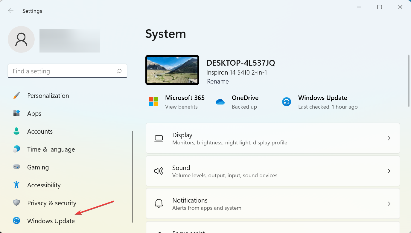 windows update