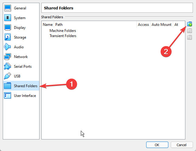 virtualbox shared folder windows 11