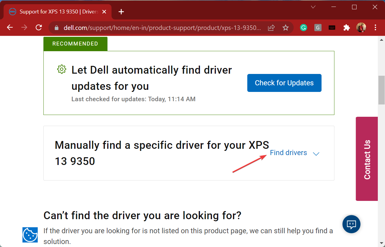 Find drivers