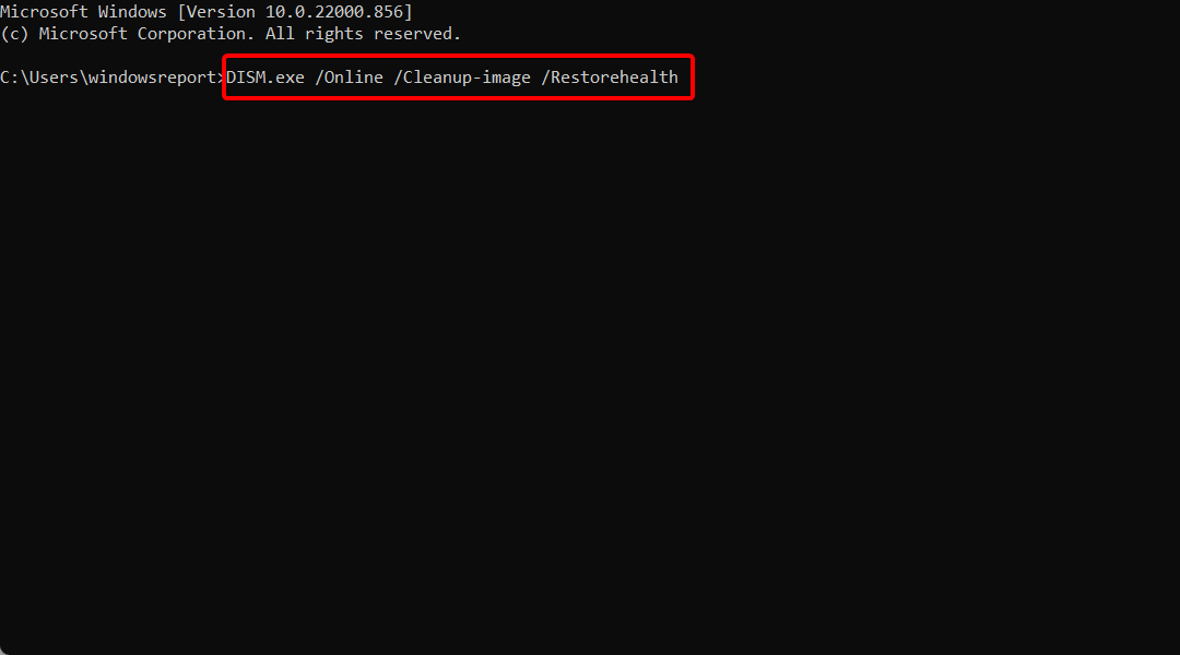 dism-restore steam.exe bad image