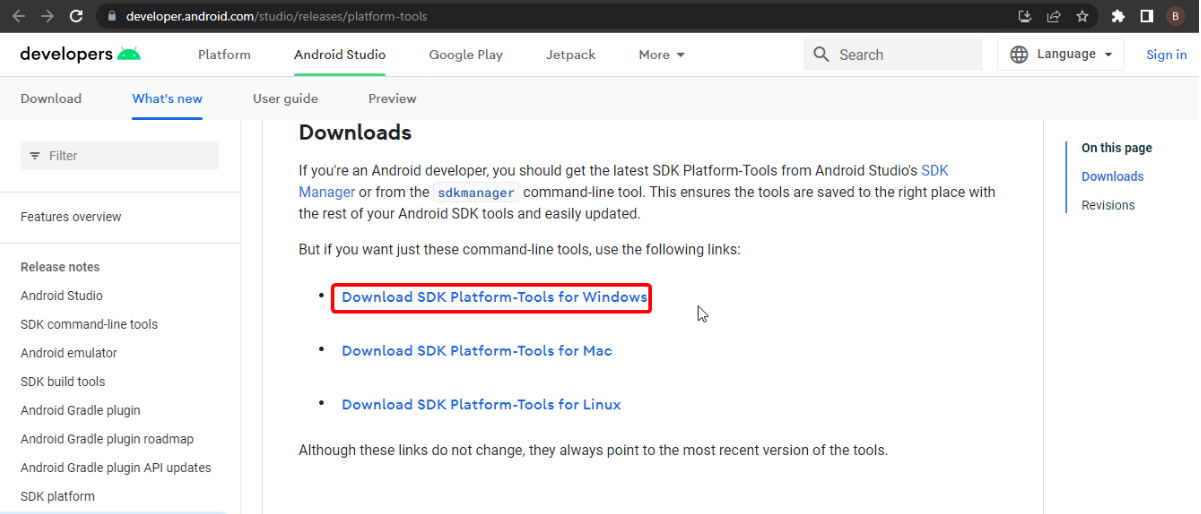 downloads adb drivers download windows 11