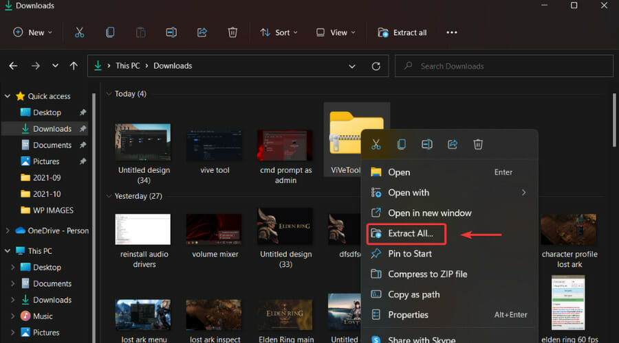 install vivetool windows 11