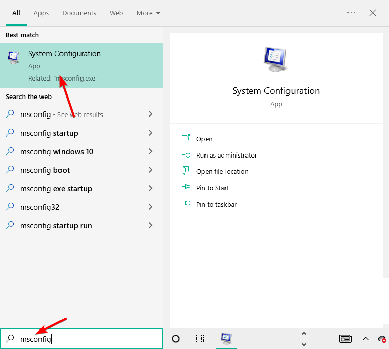msconfig-w10 vertical lines on monitor